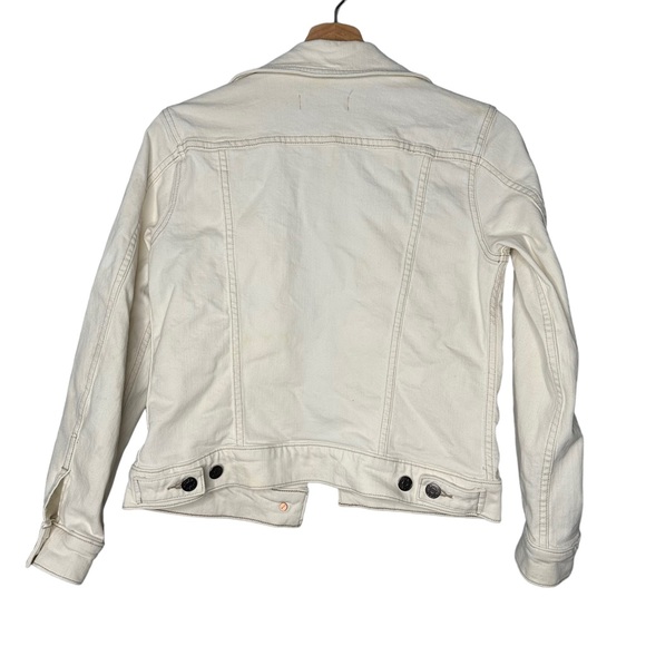 J.Crew Denim Jacket In Ecru Wash - Picture 7 of 9